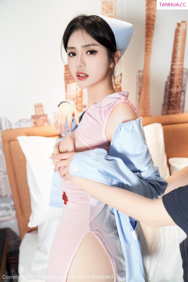 李浅浅  [XiuRen]高清写真图 2023.05.16 No.6745 浅浅Danny 护士服美腿第55张图片